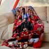 [1pc Manchester United Manchester City Blanket] All-Season Blanket - Cozy Blanket for Sofa Couch Home Decoration, Digital Printed Nap Blanket