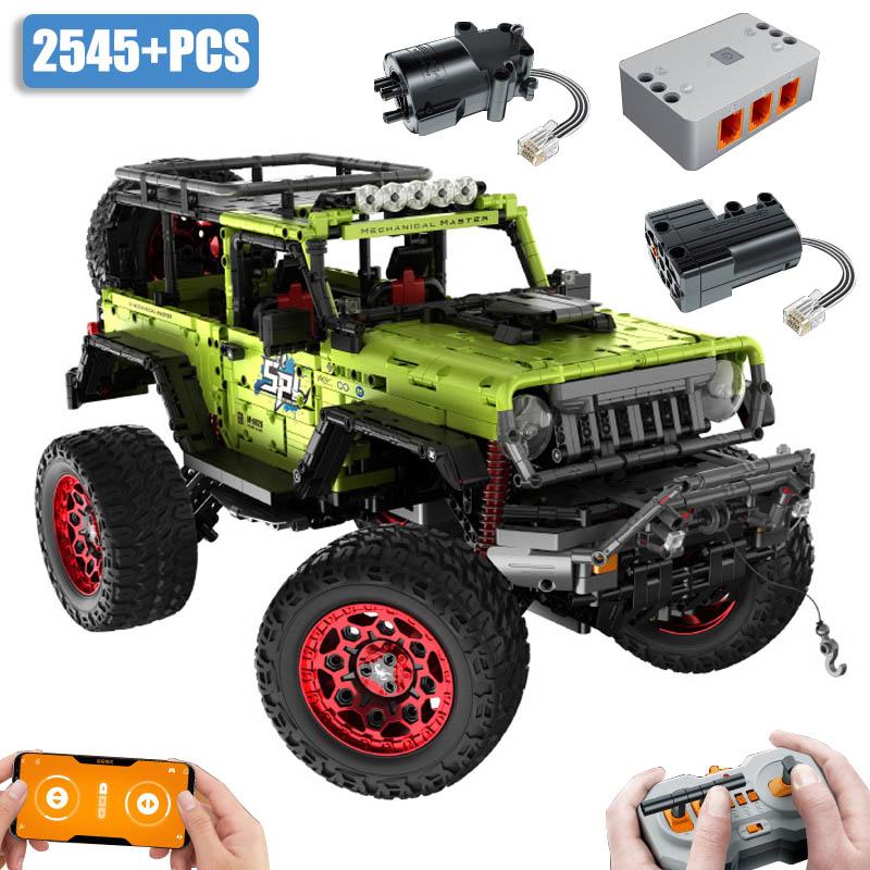High-Quality Technical High-Quality Moc High-Quality 2545Pcs Urban area High-Quality Climbing Off-Road High-Quality Car High-Quality Building