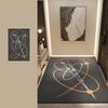 Modern Minimalism Entry Door Mat Anti-slip Hallway Carpet Welcome Rug Dirt Trapping Washable Rugs Entrance Doormat Home Decorate
