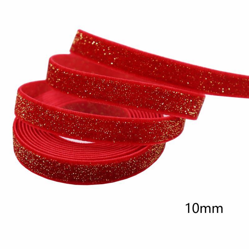 

5m/Roll Red Ribbon Christmas Decoration Xmas Tree Ornaments For Wedding Home Decor New Year 2025 DIY Craft Gifts Box Accessories