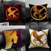 The HHunger Games Cushion Cover Pillowcase Ultra Soft Skin Friendly Fabric Cloud Like Comfort Concealed Zipper