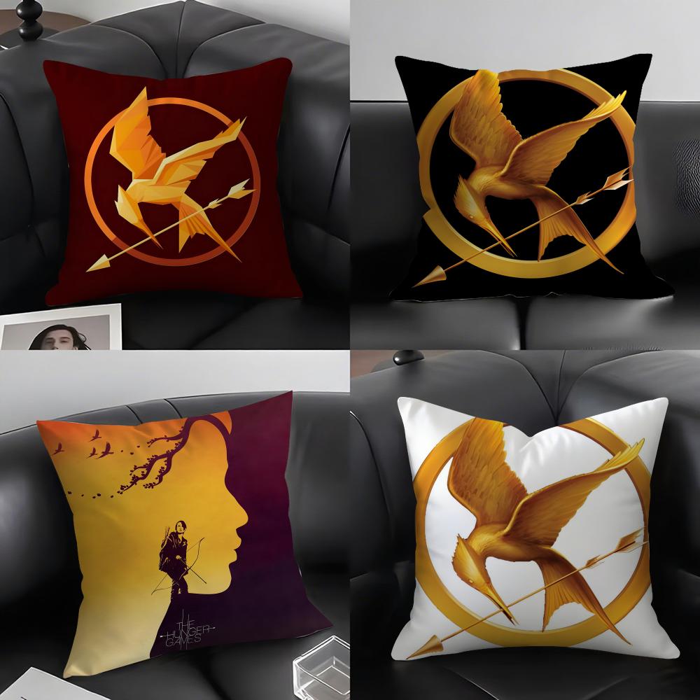The HHunger Games Cushion Cover Pillowcase Ultra Soft Skin Friendly Fabric Cloud Like Comfort Concealed Zipper