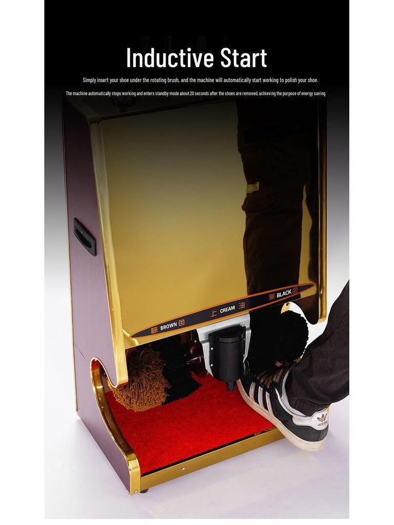 2025 Smart Electric Shoe Polisher: Automatic Sensor Cleaner for Household & Hotel Use