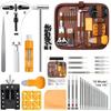 168-Piece Watch Repair Tool Set for Disassembly, Battery Replacement & Band Removal