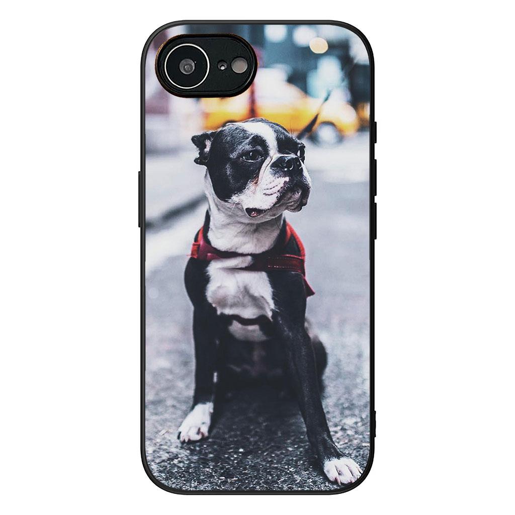Für Motorola Moto G04 G13 G14 G22 G23 G20 G32 G34 G35 G64 G82 G84 G53 G60 G72 E14 E15 E13 Handyhülle Haustier Frankreich Hund Bulldogge