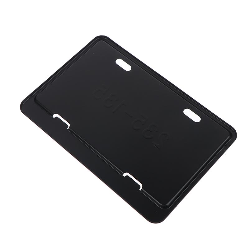Philippines Specific Motorcycle License Plate Holder Durable Aluminum License Plate Bracket Frame