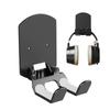 Hooks 1PC Wall Mounted Gaming Headset And Controller Bracket Base  Folding No Punching Hooks Easy Install Storage Rack