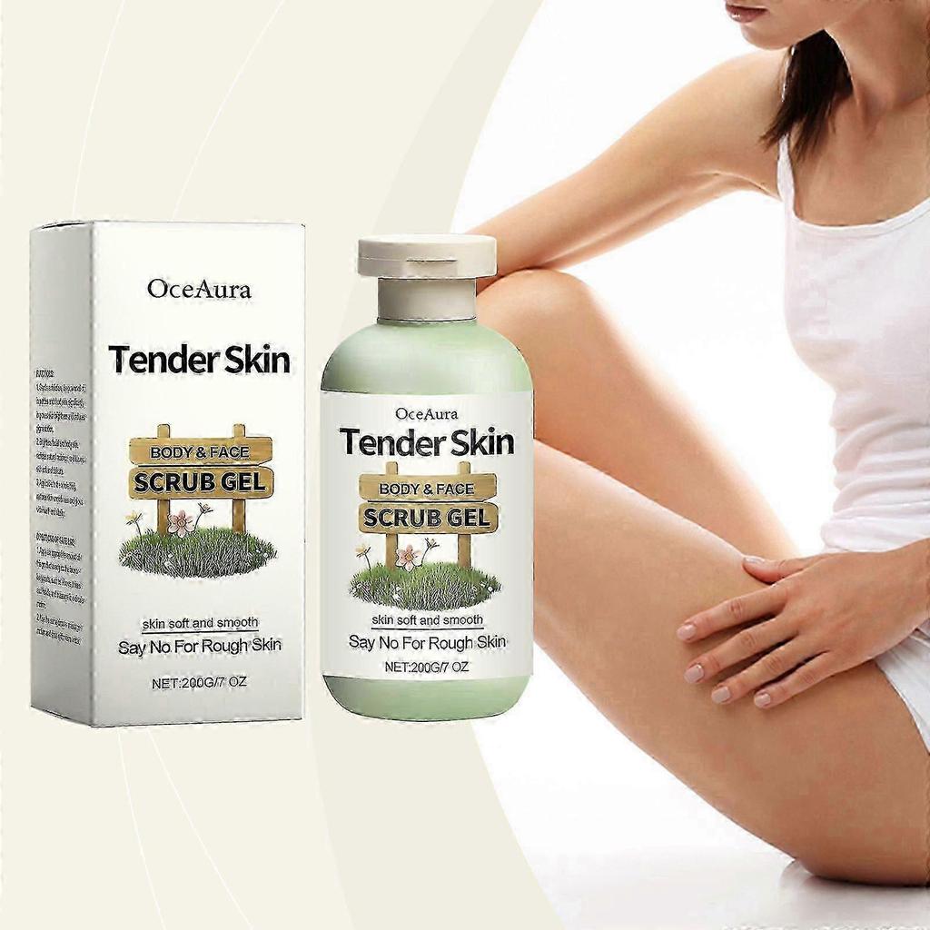 Cleansing Exfoliating gel, Skin Care Exfoliating gel, Facial Exfoliating Cleanser, Face and Body Deep Cleansing Exfoliating gel