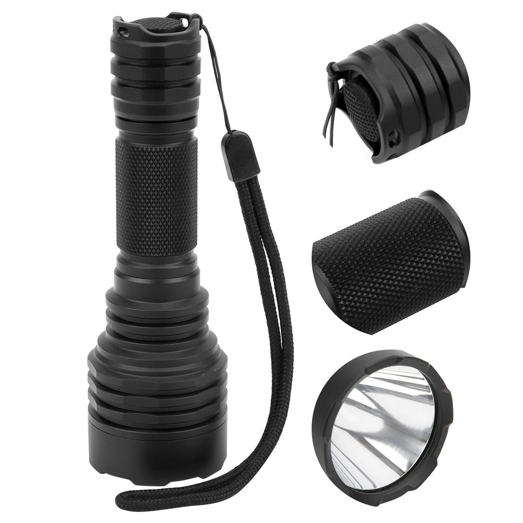 Venkovní nouzová svítilna Přenosná Multifunkční Vodotěsná Lovecká Pochodeň Bílé Světlo