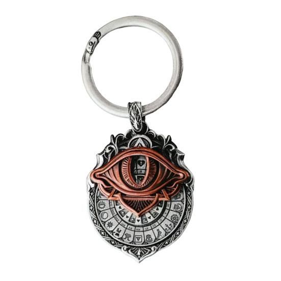 Tarot Vision Anheng Allseende Øye Halskjede Tarotkort Symbol Smykker Mystisk Spådom Nøkkelring Tarot Tilbehør