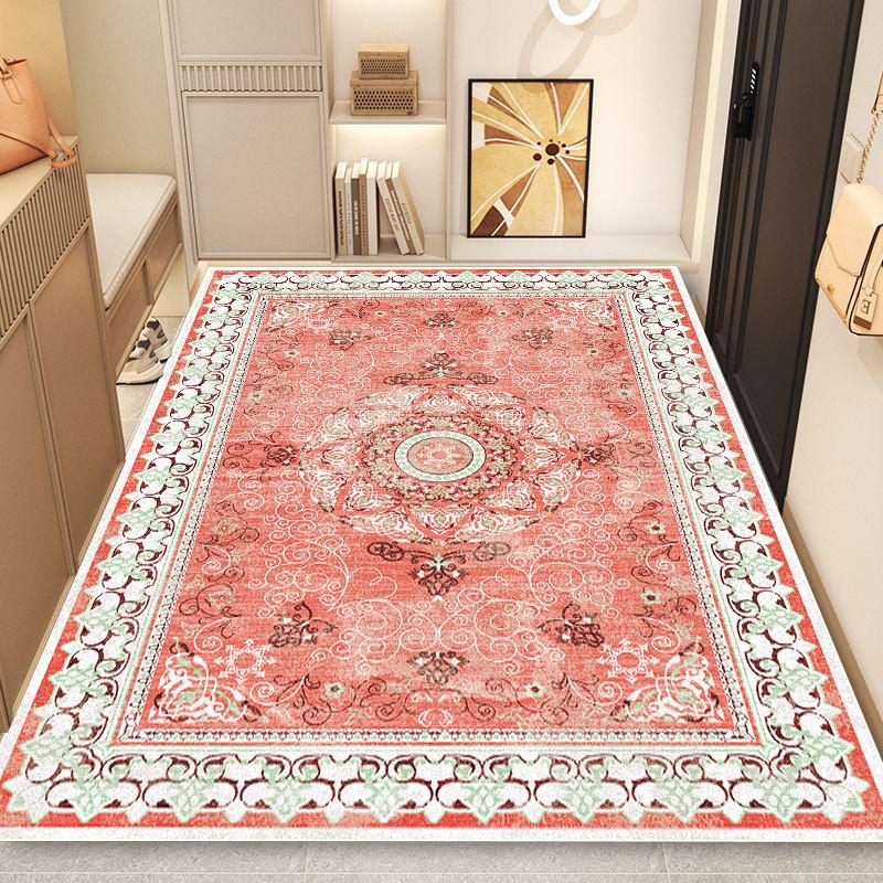 Nordic Bohemian Carpet for Living Room Comfortable Soft Non-slip Bedroom Rugs Classical Entrance Persian Style Door Mat Washable