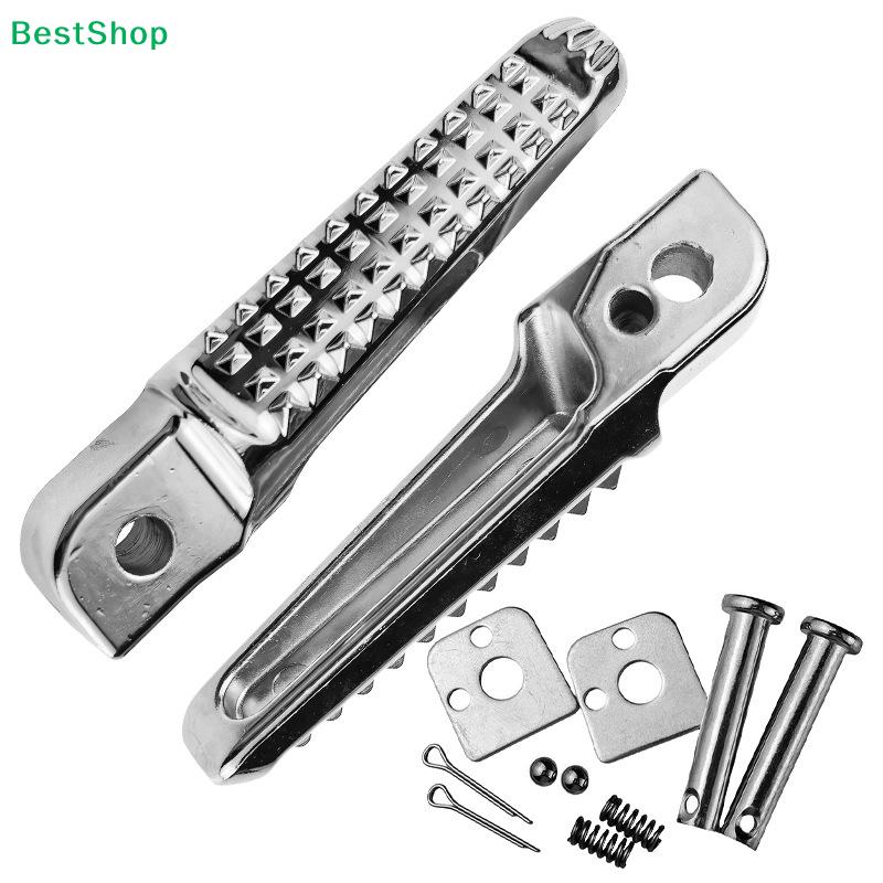 Motorcycle Foot Pegs -full Set Of Universal Aluminum Alloy Anti-Slip Footpegs,For Most Motorcycles Wear-Resistant