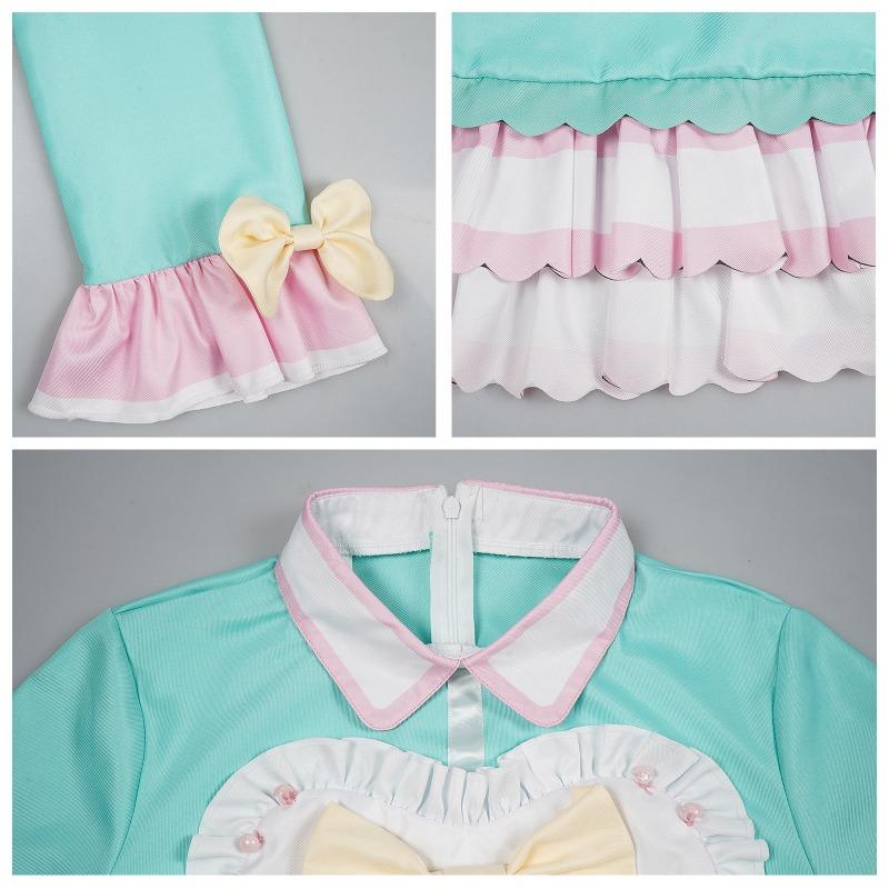 Live Streaming Host Girl Heavily Dependent Cos Taking Tangtang Chaotian Sauce Maid Outfit Cosplay Stage Show Costume