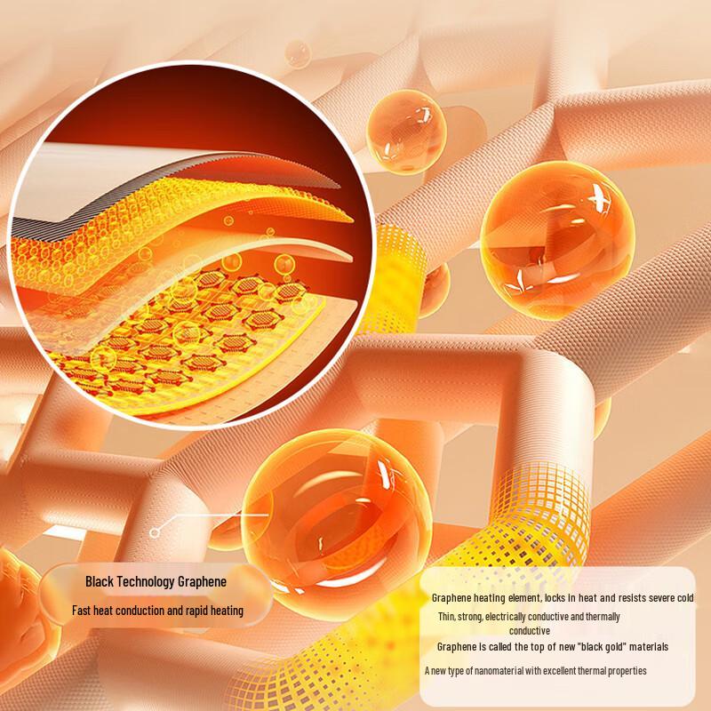 Mao Ren Men's Graphene Thermal Fleece Lined Winter Pants