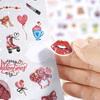 A Set Colorful Laser Journal Stickers Holographic Effect Scrapbook Stickers  Scrapbooking