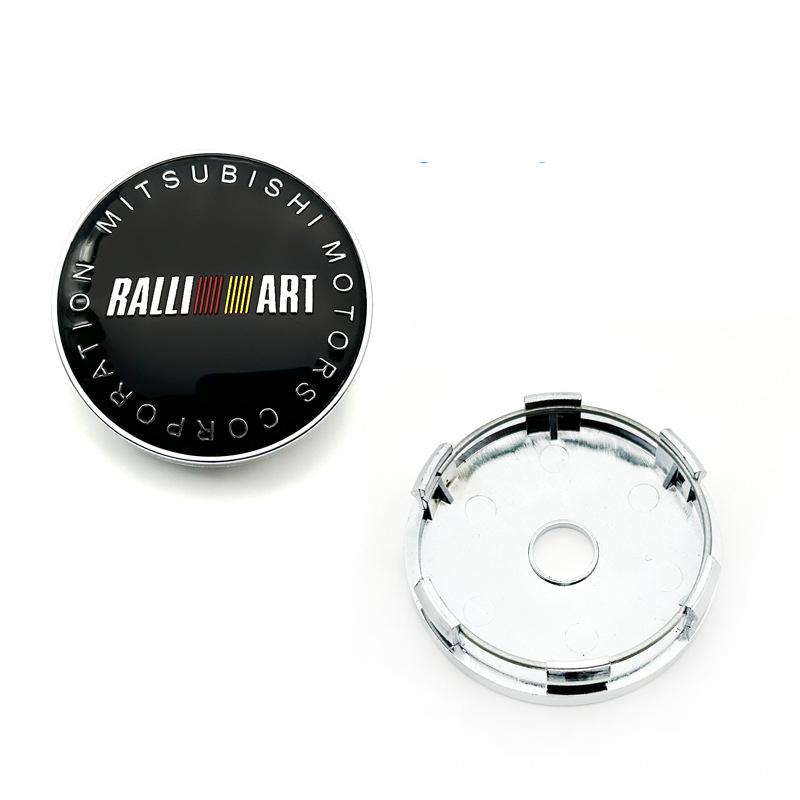 

4Pcs 60mm Car Wheel Center Cap Hub Covers Sticker For Mitsubishi Outlander Lancer ASX RALLIART Eclipse Pajero Attrage Triton EVO