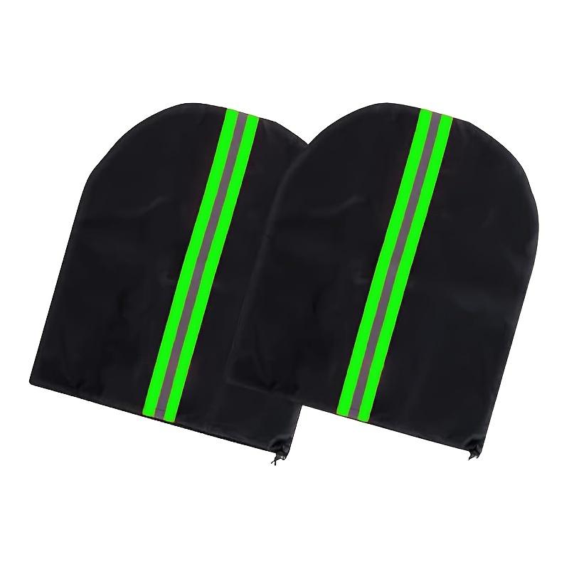 

1 Pair Waterproof Side Mirror Covers Auto Rearview Protection Cover with Reflective Strip for Car Vehicle Winter Freeze Frost S