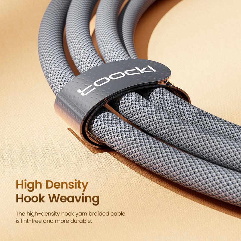 Toocki 6A USB Type C Cable Fast Charging Charger Cable USB A To Usb C For iPhone 15 Samsung Xiaomi Huawei Oppo Oneplus Data Cord