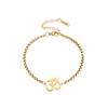 Indian Yoga OM Symbol Pendant Pearl Chain Bracelet Trendy Necklace for Men and Women