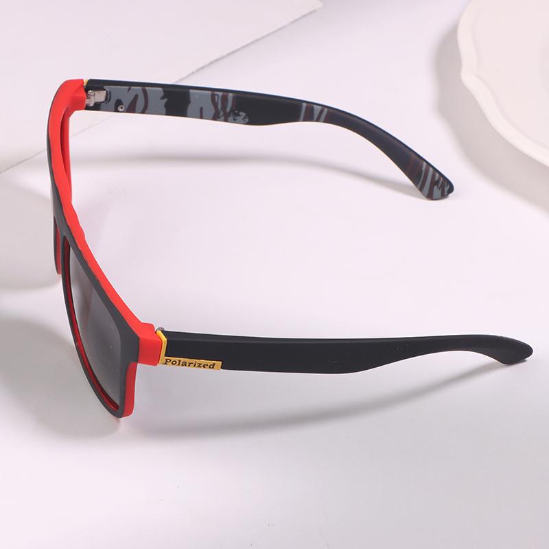 1 Piece Men Women Driving Fishing Sun Glasses  Vintage Square Polarized Sunglasses Driver'S Eyewear Uv380