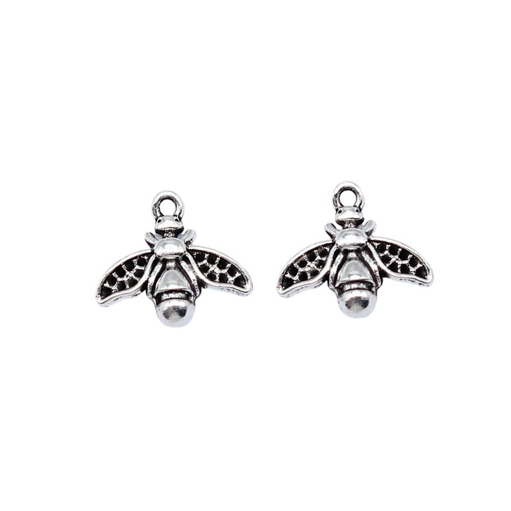 Large Pendants Bees Honeycomb Charms For Bee Themed DIY Jewelry Making