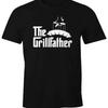 The Grillfather Sausage Funny Unisex's 100 Cotton T Shirt Casual BBQ Grill Lover Vintage Washed Comfortable Top For Everyday Wear