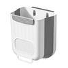 Space-saving Foldable Trash Can Hanging Toilet Storage Bucket Wall Mount Trash Bin  Cabinet Door