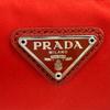 Pristine PRADA Re-Nylon Mini Pouch TriangleWith Logo Nylon 1NE175 Used