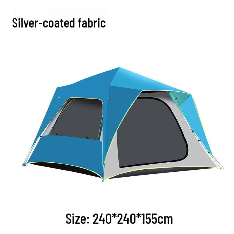 Portable Automatic Pop-up Outdoor Camping Tent 3-4 Person Large