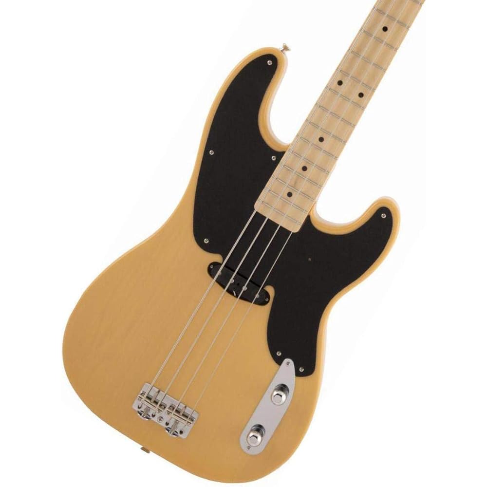 Fender Traditional 50s Precision Bass Made in Japan Maple Fingerboard Butterscotch Blonde Electric Bass Guitar