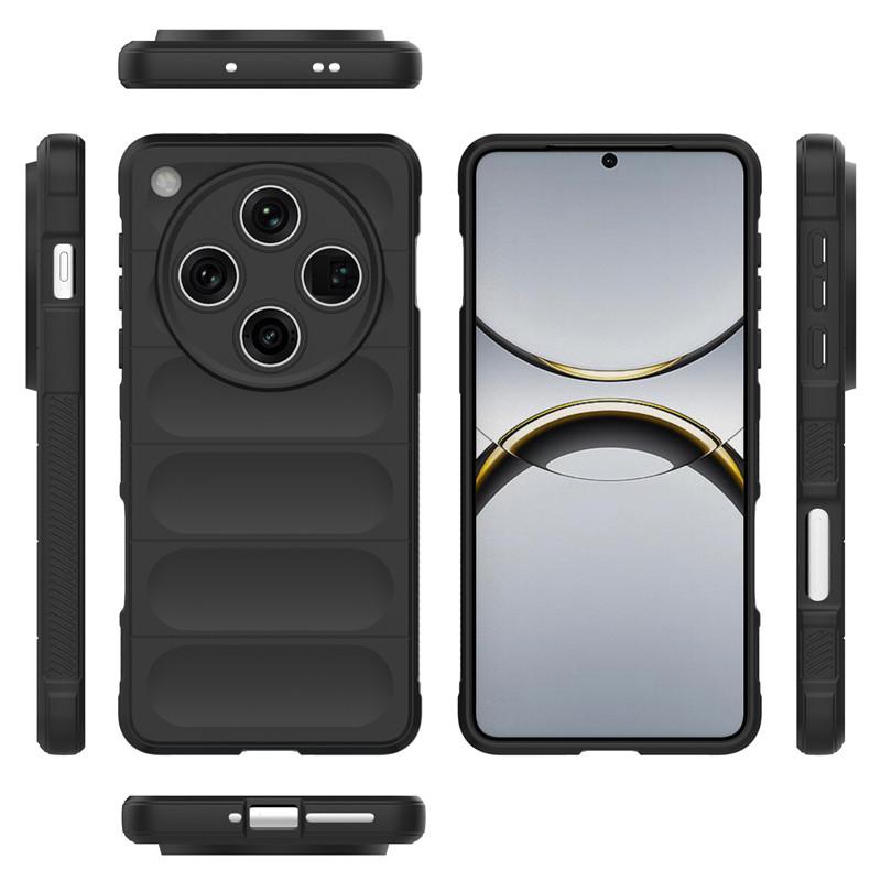 Für OPPO Find X8 Pro Hülle OPPO Find X8 Pro Hülle Bumper Hautfreundliches TPU Stoßfest Schützende Handy-Rückseite OPPO Find X8 Pro