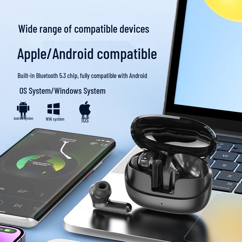 2025 New Wireless ANCENC Bluetooth Earphones E100 - Noise Cancelling, High Sound Quality, Extra Long Battery Life, Sports Model.