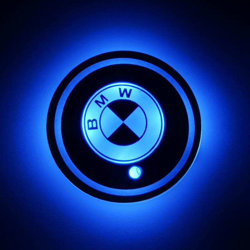 

Світловідбиваючий підсклянник BMW LED Мод для інтер єру: Семиколірне освітлення Single