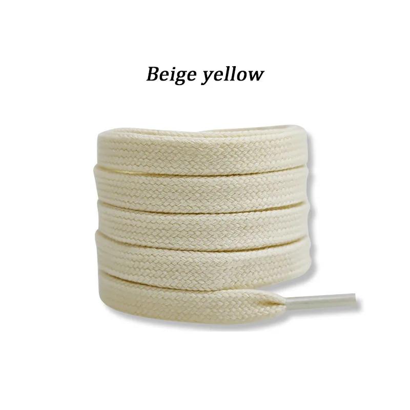1Pair Cotton Shoelaces Tennis Sneakers Shoe laces Canvas Casual Flat Shoelace 80/100/120/140/160CM Laces for Shoes Accesories