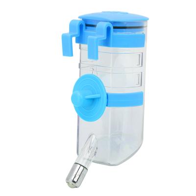 350ml Hanging Water Bottle Dispenser Adjustable 4 Gears Dog Water Bottle Dispenser for Small Animal