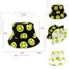 Fishing Smiley Face Bucket Hat Cotton Waterproof Sun Protection For Summer Outdoor Activities