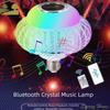 E27 Base Music Light Bulb Color Changing Wireless Bluetooth Smart LED Bulbs RGB White Light Remote Control Atmosphere Light