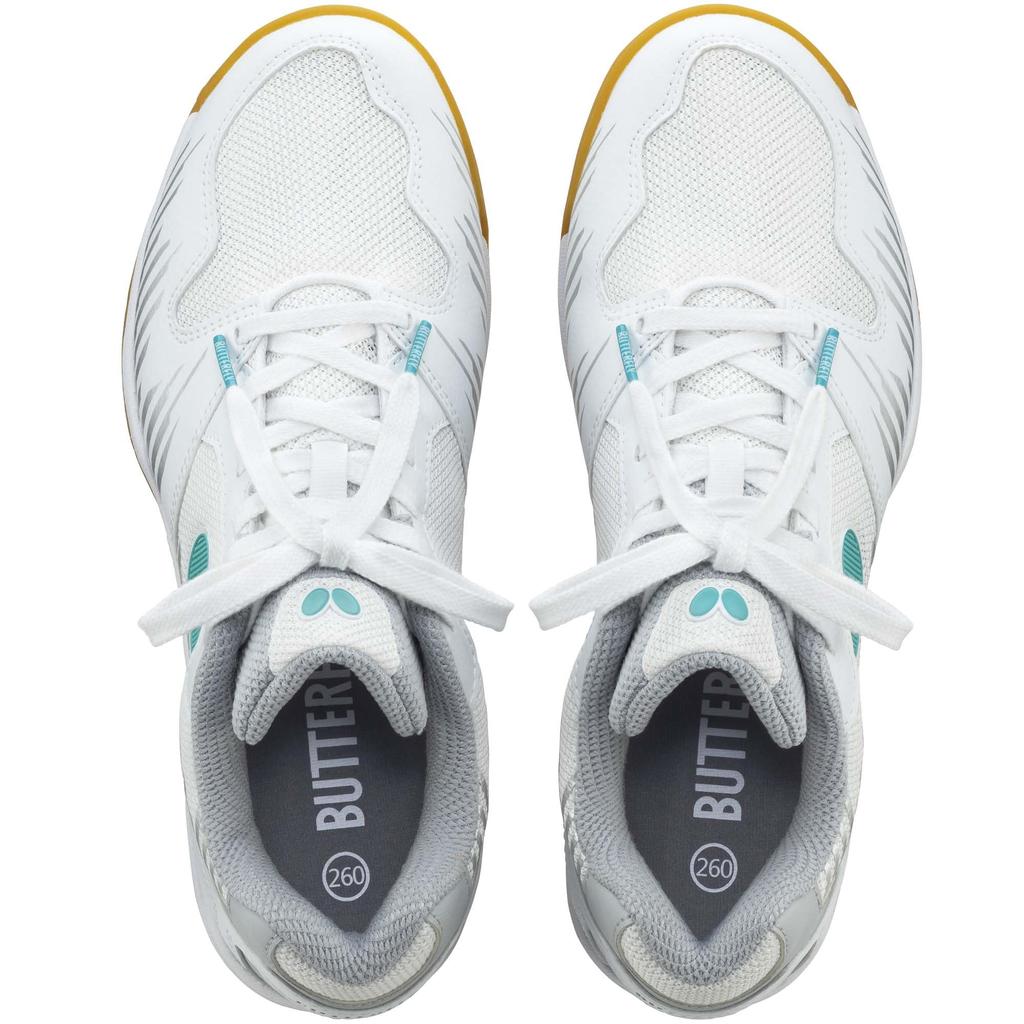 Butterfly Resoline Бірата Настільні тенісні туфлі Білі (93700-270) 25,0