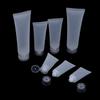 10Pcs Squeeze Lotion Container Refillable Bottle Travel Pack Empty Matte Clear Tube Cosmetic Cream Lotion Shampoo Bath Dispenser