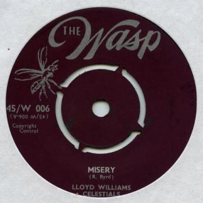 7inch Record LLOYD WILLIAMS - Misery / No Money Down W006 Wasp 1961 UK Reggae, Ska & Dub