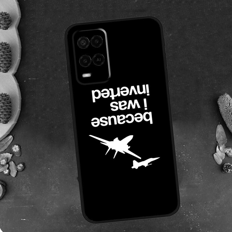 Airplane Pilot Phone Case For Oppo A79 A18 A38 A58 A78 A98 A17 A40 A60 A80 A16 A76 A96 A15 A74 A94 A54 A77