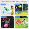UFO Deformation Magic Flying Saucer Ball with LED Lights Flying Toys