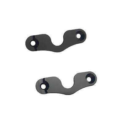 2Pcs Sun Visor Clips Black For Jeep 2018 & NEWER JK JL JT Gladiator Wrangler JK