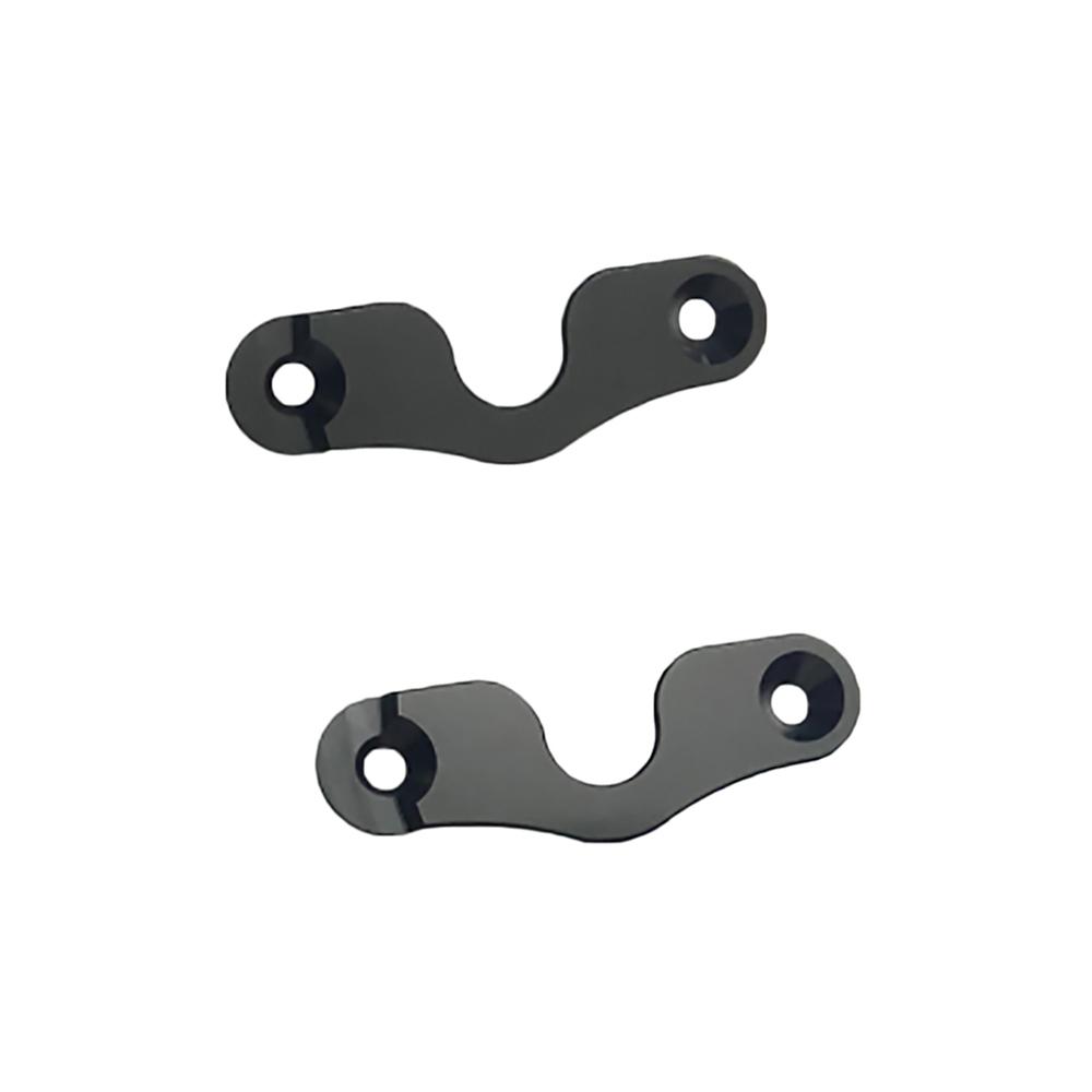 

2pcs black sun visor clips for jeep 2018 and newer jk jl jt gladiator wrangler jk
