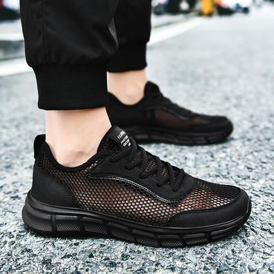 Bărbați pantofi casual pantofi pantofi de modă ușoare, respirabile, de vară, pantofi din plasă pentru vacanță, în aer liber, pe plajă