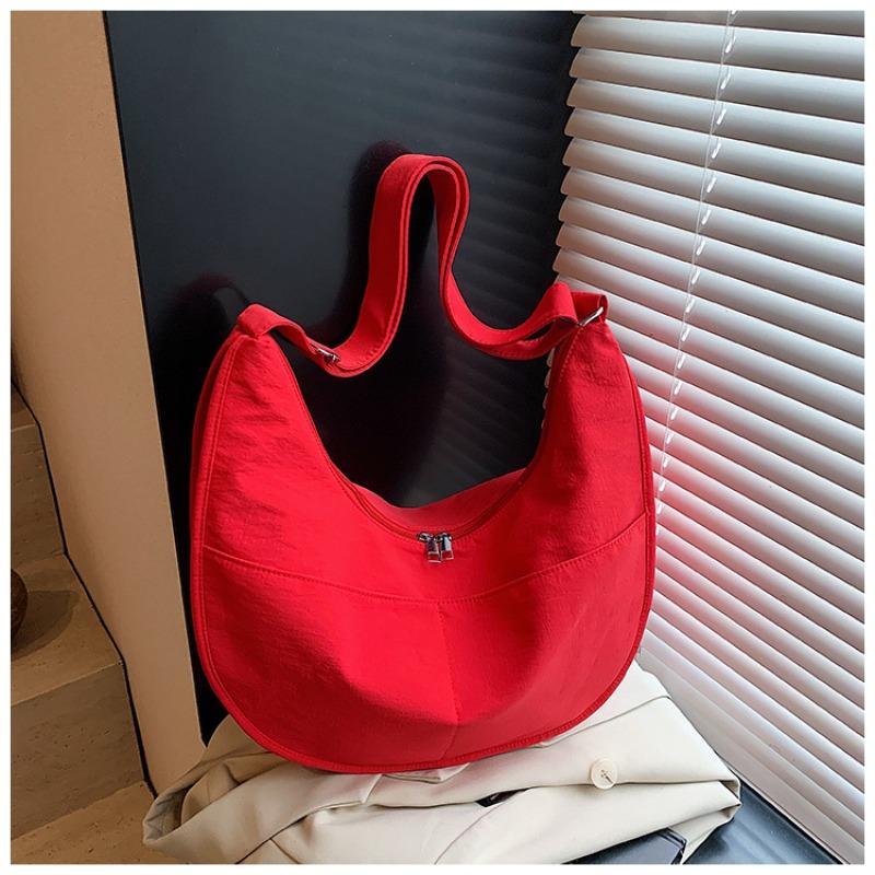 Canvas bag women's large-capacity new summer versatile niche shoulder messenger bag premium dumpling bag