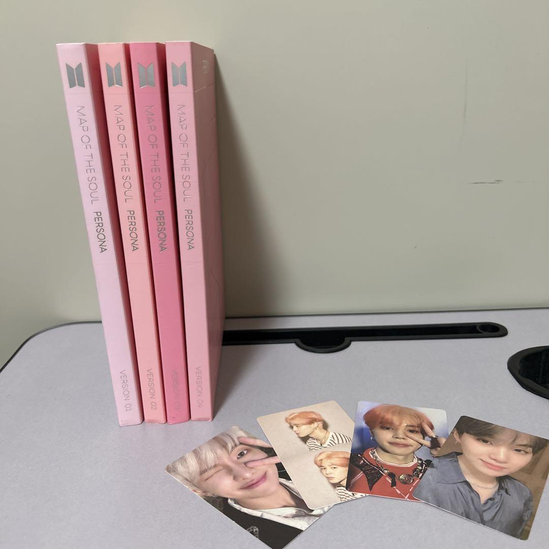 

[USED] BTS MAP OF THE SOUL: PERSONA 4-disc set
