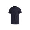 Polos Homme Col Polo Bleu Marine Coupe Droite Modérée DY8707