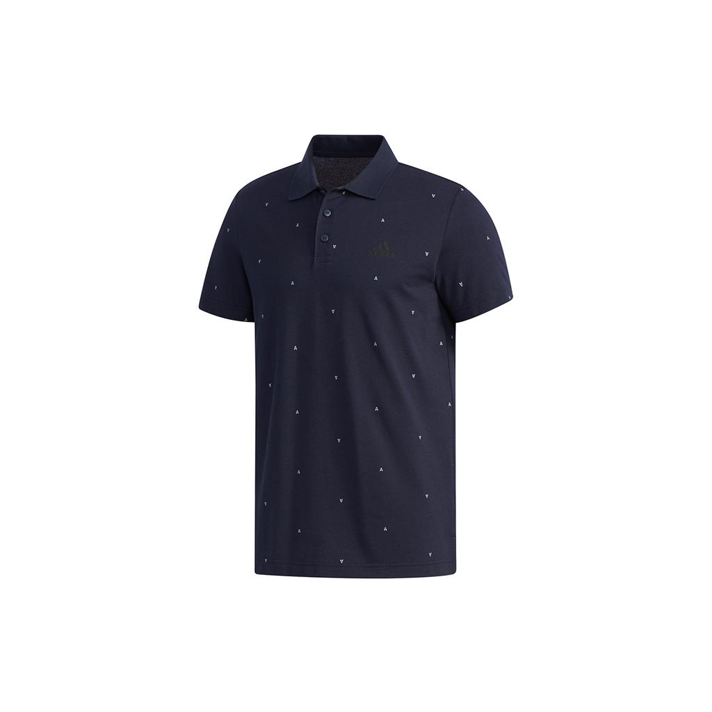 adidas Polos Homme Col Polo Bleu Marine Coupe Droite Modérée DY8707