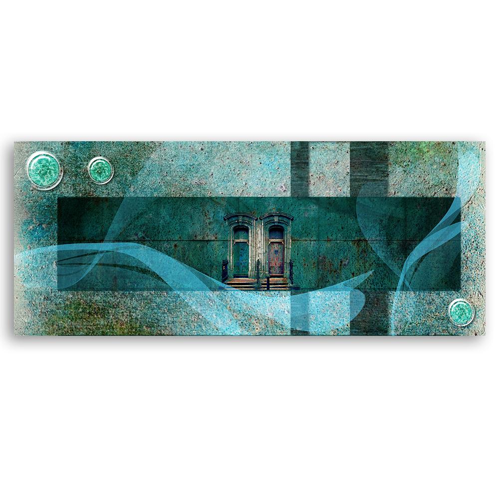 Canvas print, Turquoise abstraction